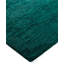 Overdyed Hand-Knotted Wool Modern-Contemporary Green Runner 4' 0" x 7' 10"