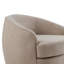 Chaise pivotante à 360 degrés avec un design moderne, des sièges confortables et un emplacement polyvalent pour toute pièce