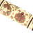 Beige Design Pillow 6.6"x 21"