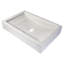 Lavabo de salle de bain vasque rectangulaire fait à la main Shallow Wave-38026279