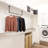 Aliona 38.4'' Industrial Pipe Clothing Rack