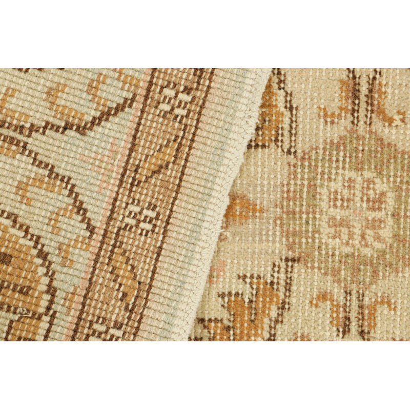 One-of-a-Kind 3'X8'4" Hand Knotted Area Rug