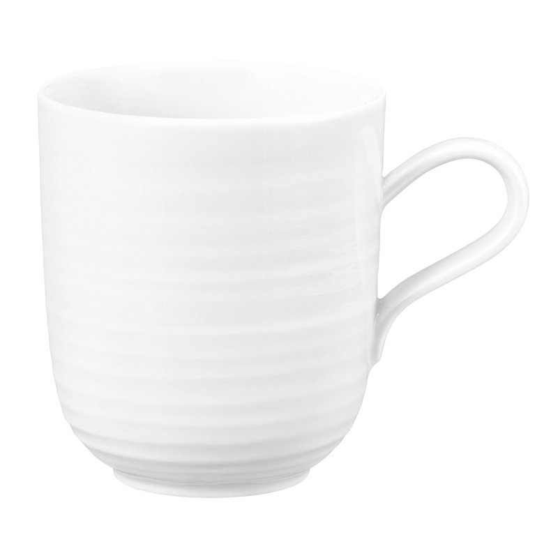 Porcelain Coffee Mug, White