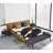 Clarkson Solid Wood Frame Genuine Leather Bench-141384808