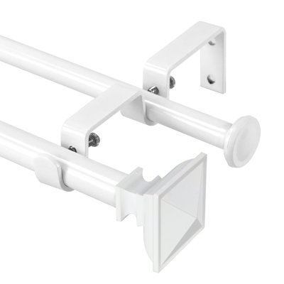 Signorelli Adjustable Double Curtain Rod