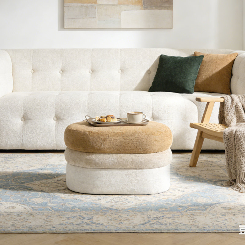 Repose-pieds en chenille 25 "pour repose-pieds, Kaki