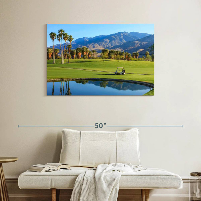 Sireci Scenic Palm Springs Golf Course, 26" H x 39" W
