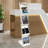 Bleddyn 4-tier  Metal Free Standing Magazine Rack-1709659831
