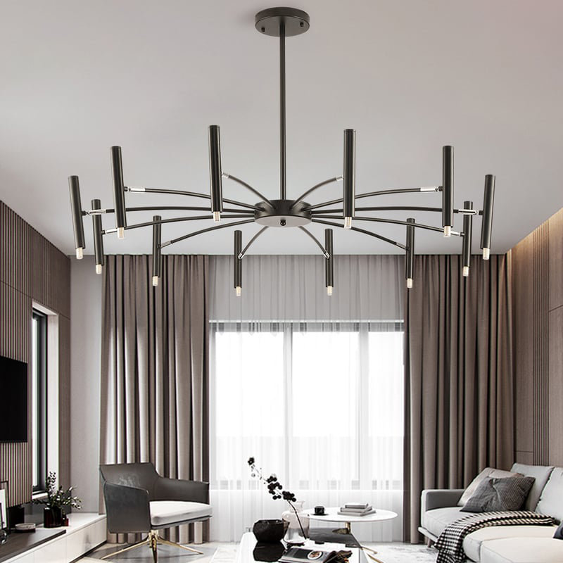 12 - Light Natural Chandelier Pendant