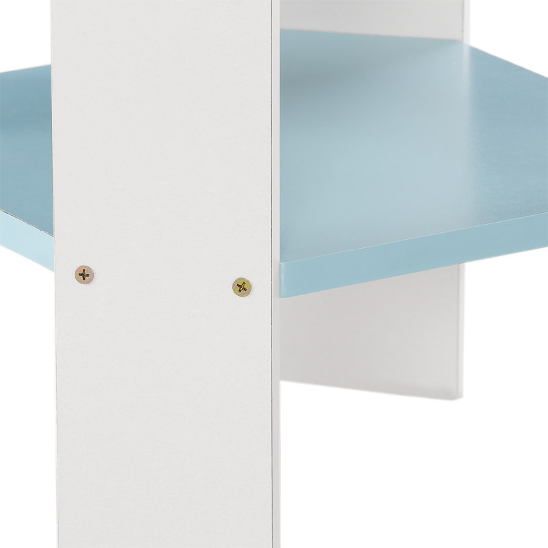 End Table, Light Blue