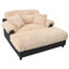 Chaise longue avec deux coussins décoratifs-1585007094