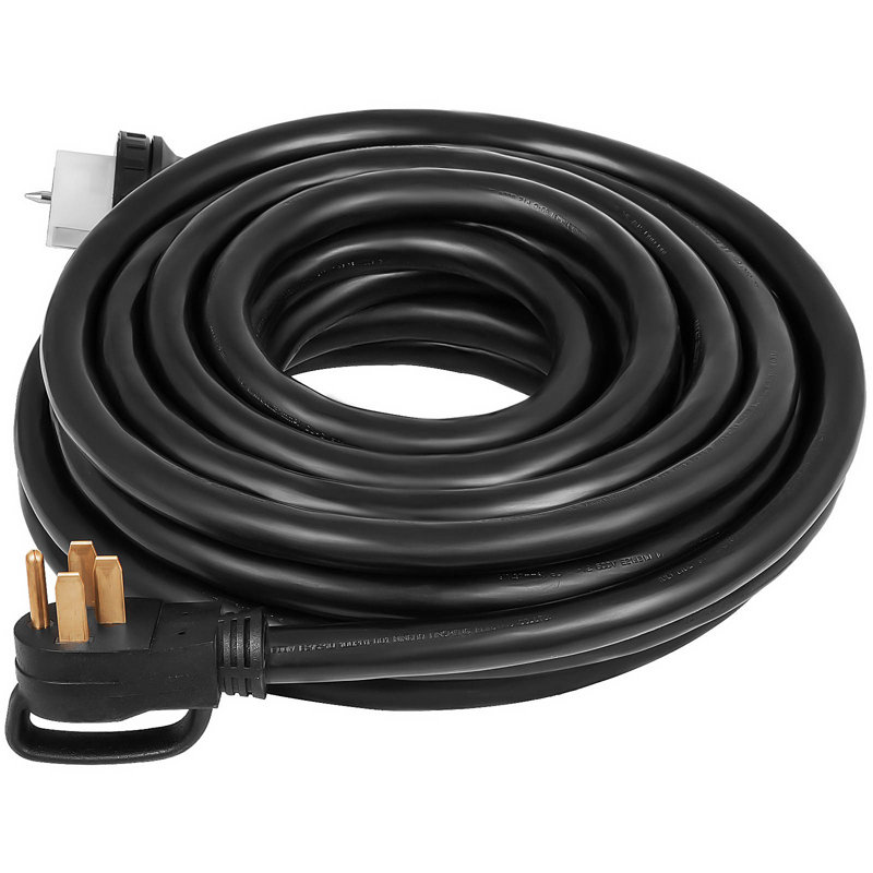 Rallonge pour générateur 75A 50 ampères 6AWG / 3C + 8AWG / 1C, 50ft