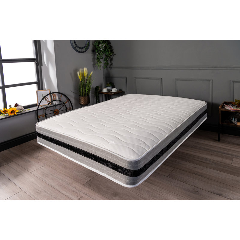 White Noise Open Coil Mattress, Small Single (2'6")