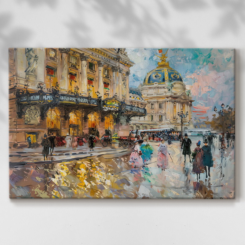 Série Paysage - CXVI - Cavas enveloppés de galerie, 12 x 18