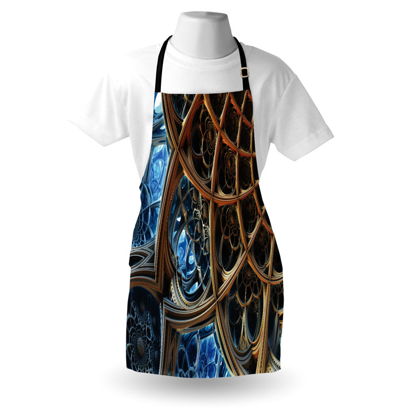 No Pattern Bib Apron