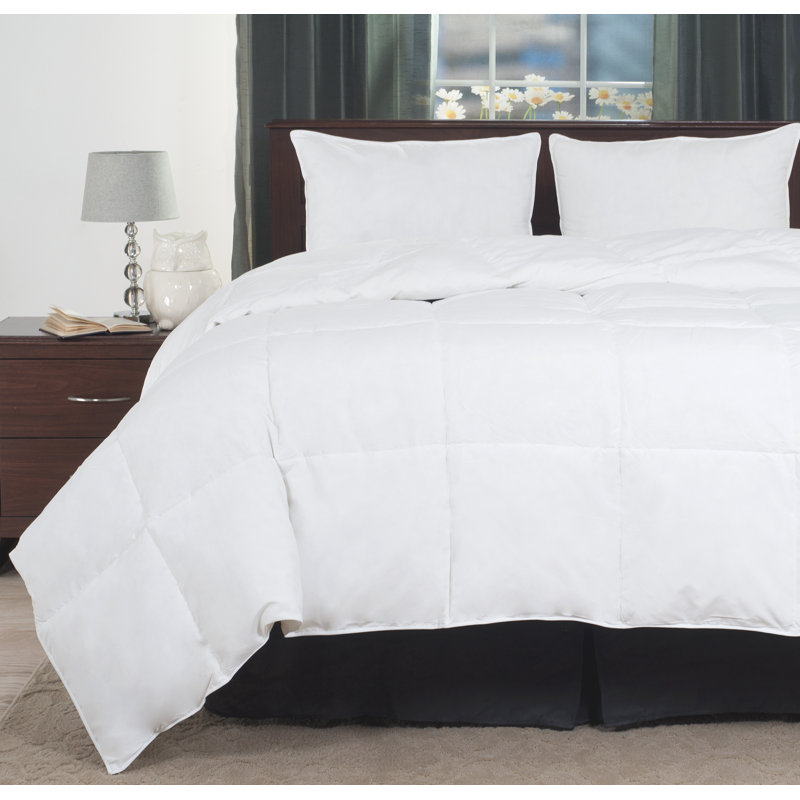 Édredon en duvet synthétique toutes saisons hypoallergénique, Simple