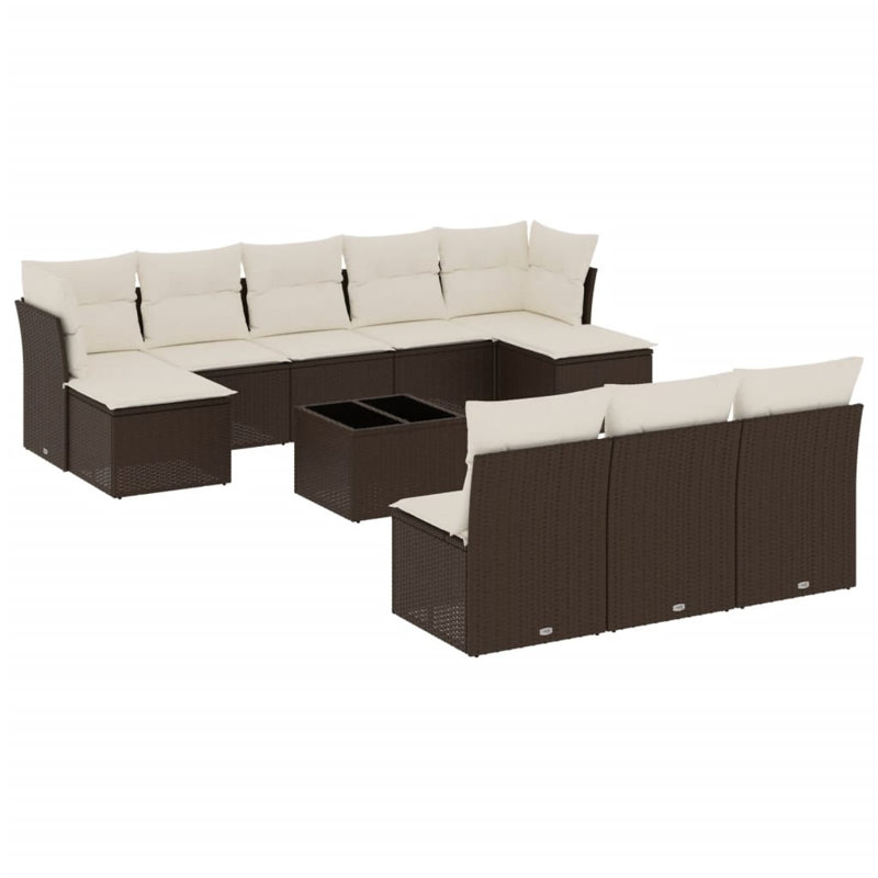 Ensemble de canapé de jardin Vidaxl