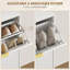 12 Pair Flip Down Shoe Storage