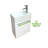 17.75 " Double Bathroom Vanity Base