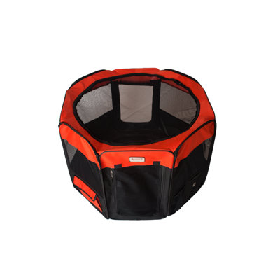Panel Plastic Exercise Pen With Door