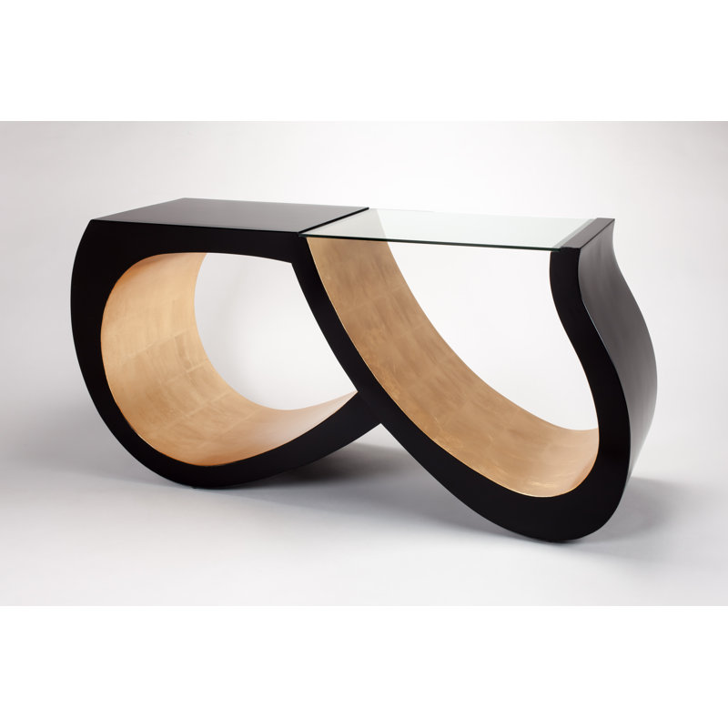 65'' W Glass Console Table