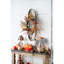 Décoration murale 12,5 po x 3 po x 37,5 po avec grille, touche rétro, 100% fer, argent intrigant 12,4 x 3,1 x 37,4