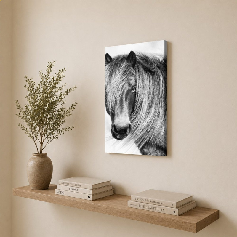 Glamour Gaze par Wink Gaines - Impression sur toile, 30" H x 20" W, Wrapped Canvas, Does Not Apply