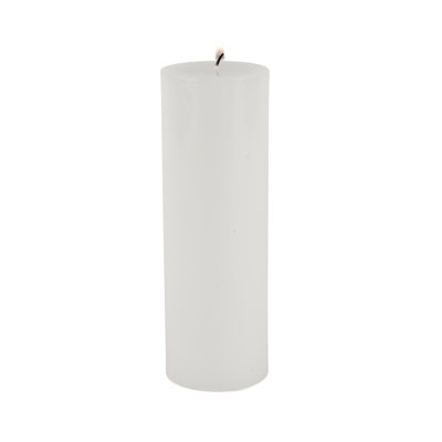 Bougie cylindrique sans parfum