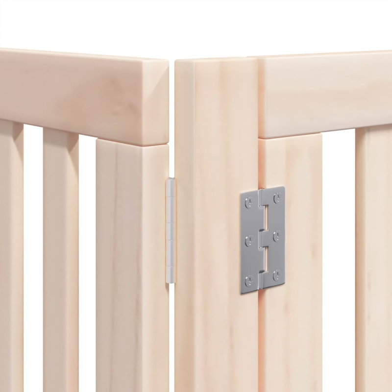 Garlan Solid Wood Dog House Door, Beige, 60cm H x 480cm W x 2cm D