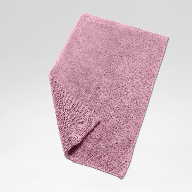Reversible Bath Rug, Blush