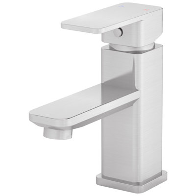 Single Hole Bathroom Faucet with Drain Assembly