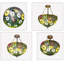 Lustre suspendu 3 lumières Tiffany