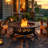 Wood Burning Fire Pit With Grill And Lid-698772282