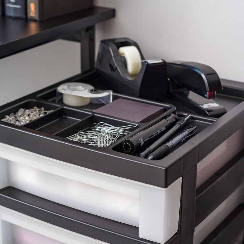 Osbie 3 Drawer Stackable Drawer