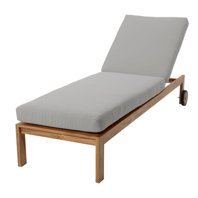 Venice Outdoor Teak Chaise Lounge