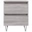 Arreguin 40cm W Iron Bedside Table-1897077210-1930489105