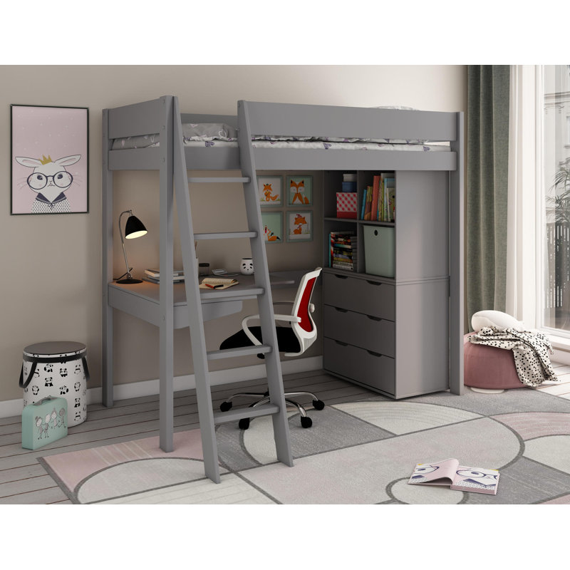 Orrington Single (3') High Sleepers with Desk Included