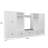 Beauvallon Hall Tree 142.1'' Wide with Bench and Shoe Storage