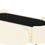 Banc de rangement avec repose-pieds Beige Modern-689494113