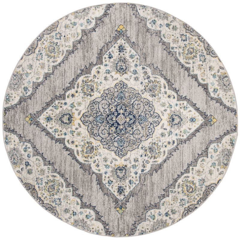 Christa Ivory Rug, Round 6'7"