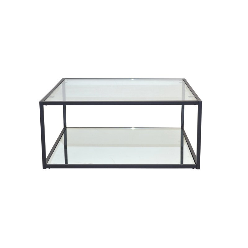 Framed coffee table, Black