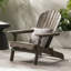 Chaise Adirondack d'extérieur en bois avec accoudoirs-1741647863