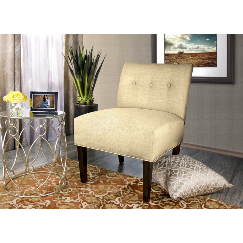 Niambi Upholstered Slipper Chair, Pismo