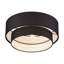 Grand luminaire semi-encastré 3 lumières Bainbridge