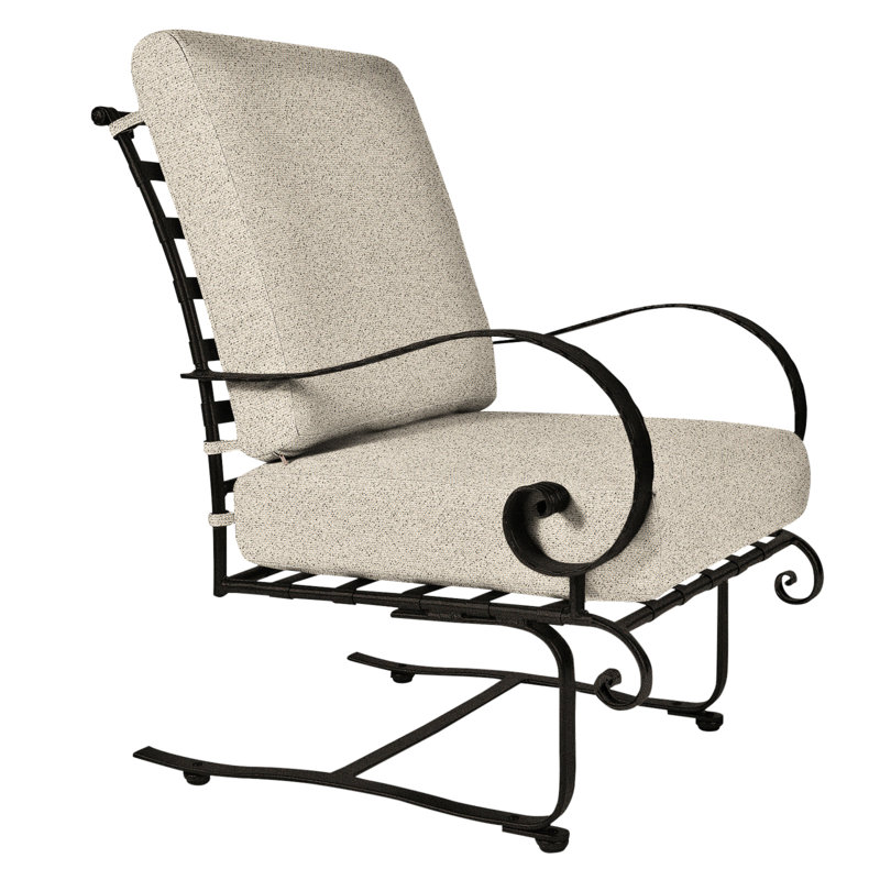 Classico Outdoor Lounge Chair, Carbon Black, Sahara Cafe