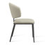  Chaises de salle à manger modernes en similicuir avec pieds en métal et chaises rembourrées ergonomiques (ensemble de 4)-126696861