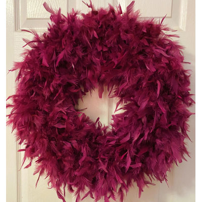 Couronne de plumes 23 po