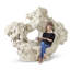 Dimensional Colossal with Seat Sculpture