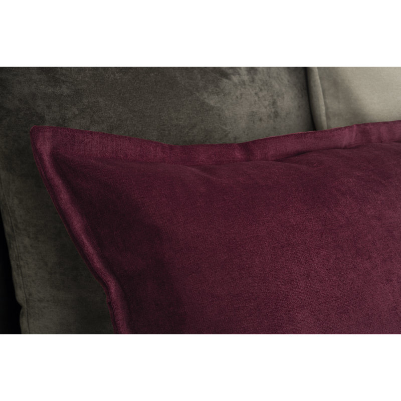 Polyester Channel Duvet Cover & Insert, King Duvet Cover + 2 Shams, Wine