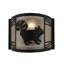 Raccoon On The Loose 1 - Light Flush Mounted Sconce
